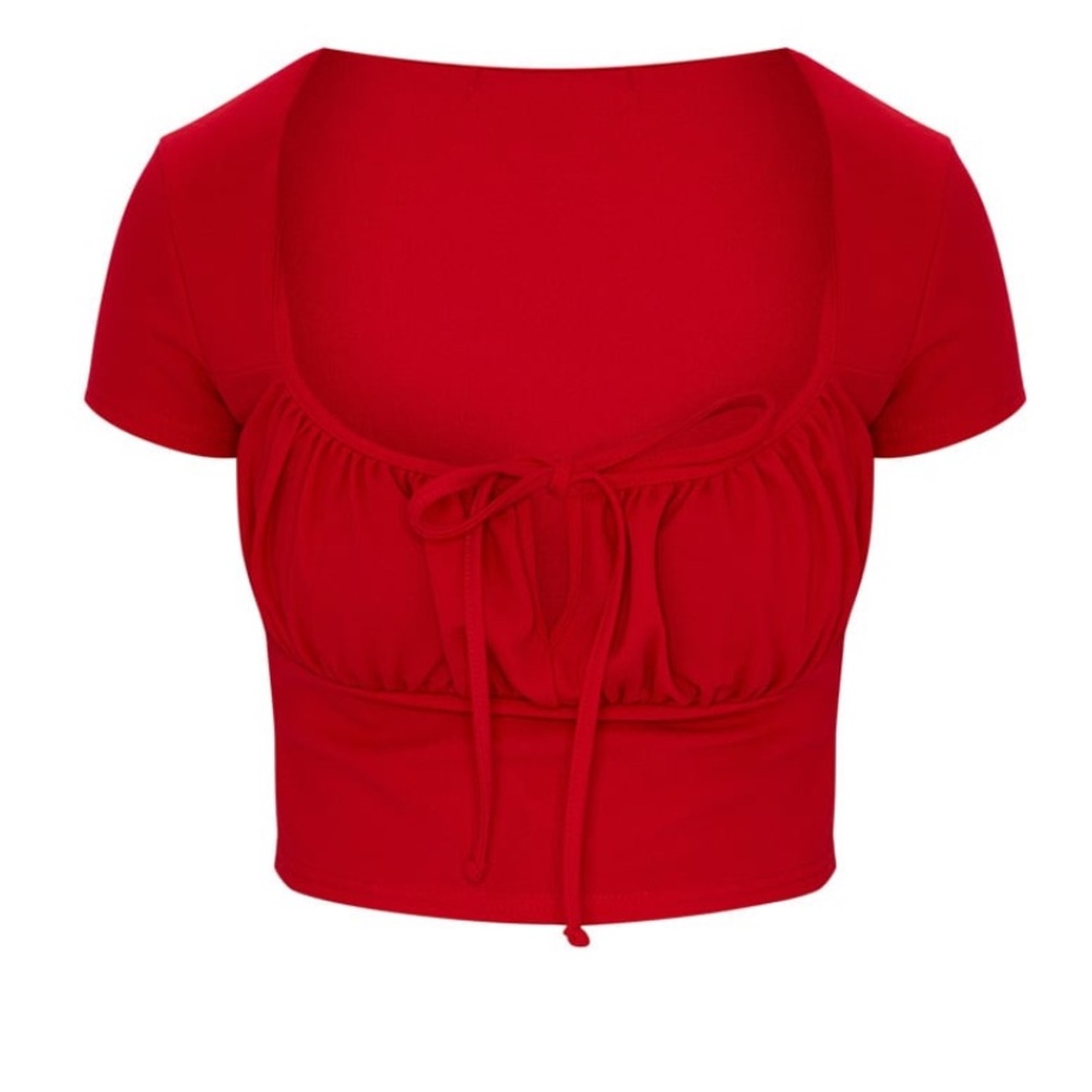 NWT Pretty Little Thing Red Top